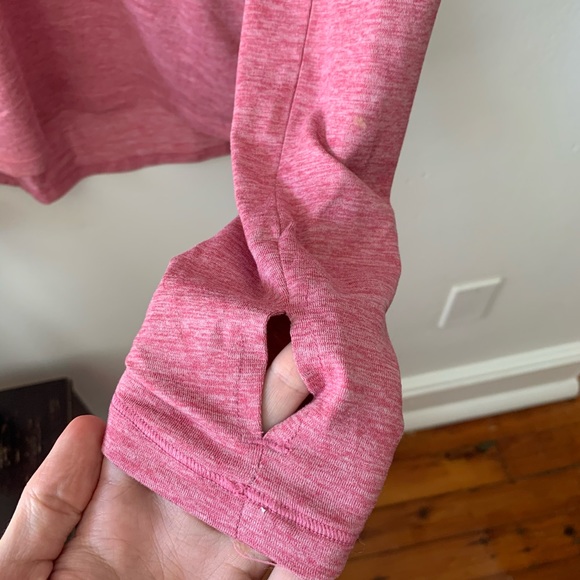 C9 Champion 1/4 Zip Terracotta Pink Heather - Picture 4 of 7